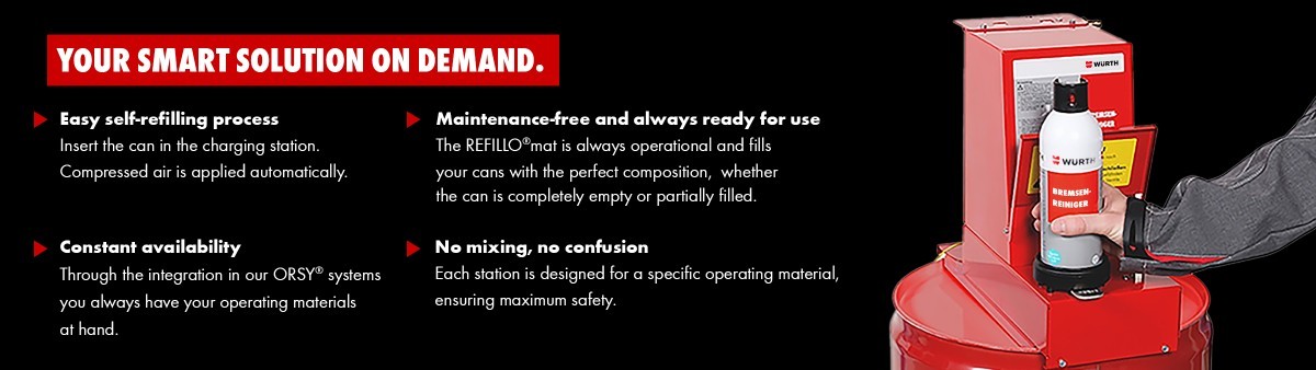 Refillo mat_Würth Industry Malaysia